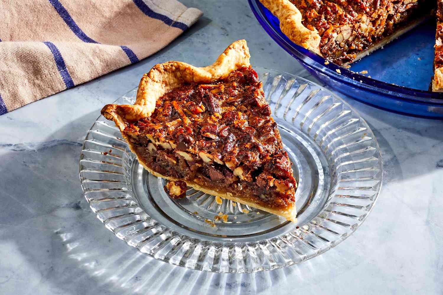 Chocolate Bourbon Pecan Pie