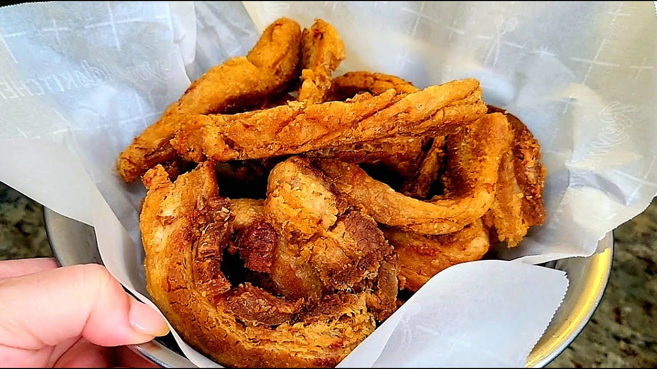 Crispy Pork Chicharrones