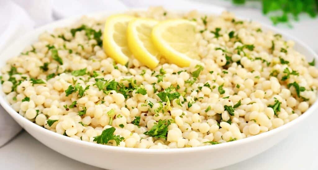 Lemon Herb Couscous Pilaf