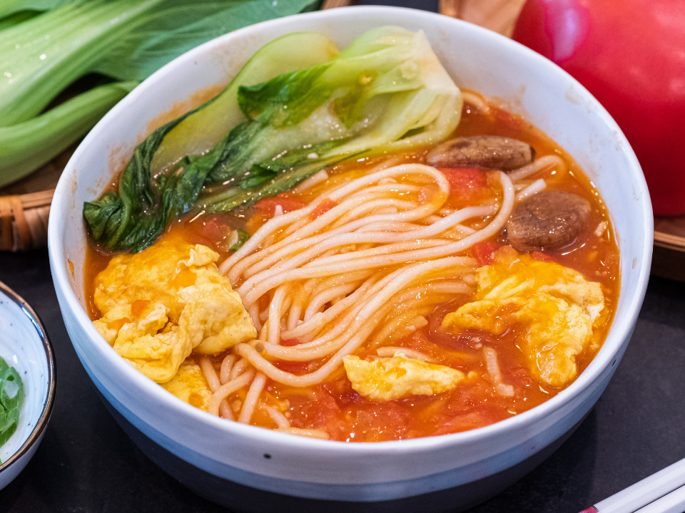 Tomato Noodle Soup