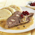 Czech Beef Sirloin in Cream Sauce